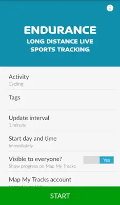 Endurance android App screenshot 4